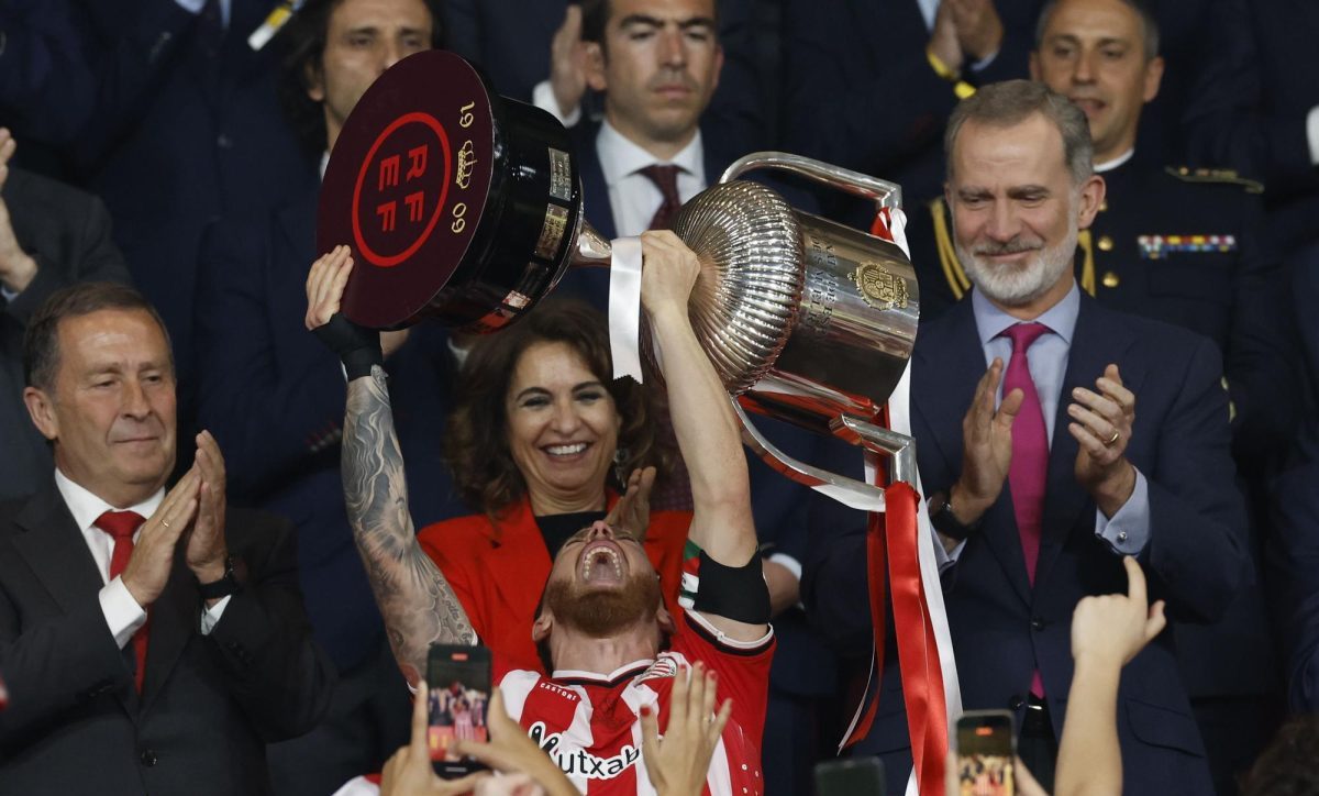 Iker Munian viene de ser campeón de la Copa del Rey con Athletic Bilbao.