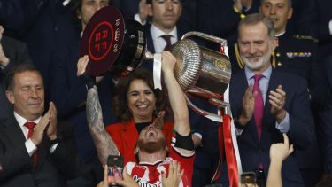 Iker Munian viene de ser campeón de la Copa del Rey con Athletic Bilbao.