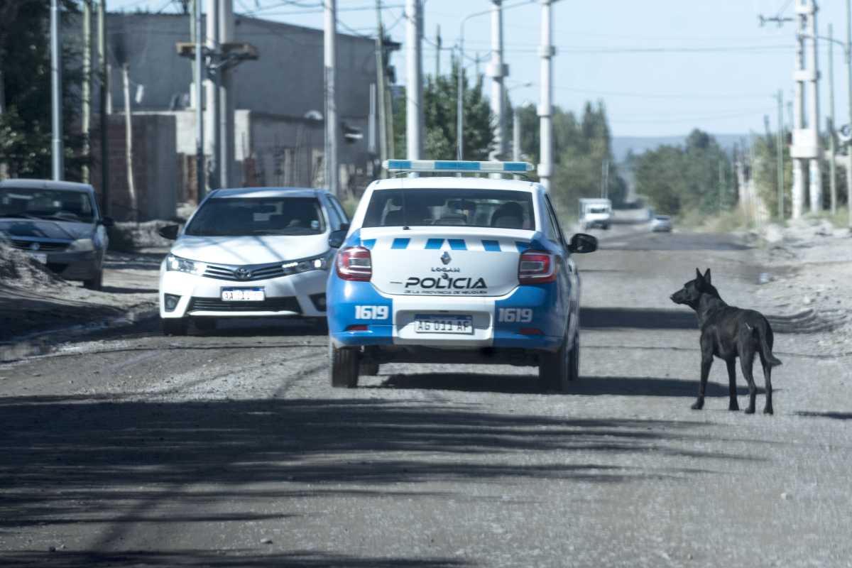 La Policía de Neuquén recapturo a otro de . (Cecilia Maletti)