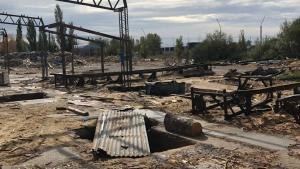 Tierra arrasada: era un pujante aserradero de Roca, se llevaron hasta los techos y ahora volvieron a ocuparlo