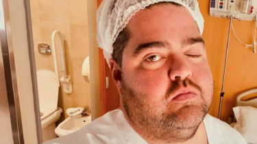 Darío Barassi fue internado nuevamente en el Sanatorio Finochietto. 