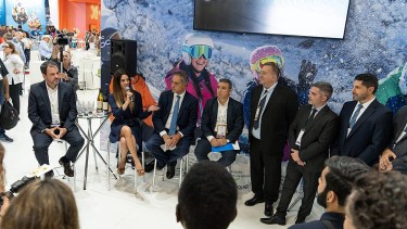 Bariloche y Neuquén en la promoción turística de la feria WTM en San Pablo, Brasil.