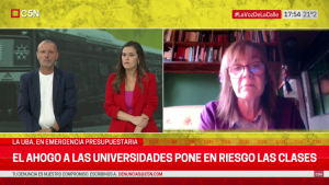 La rectora de la Universidad del Comahue criticó al Gobierno de Milei por la crisis presupuestaria: «No hablamos el mismo idioma»