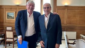 Walter Cortés toca puertas en la Casa Rosada por obras para Bariloche