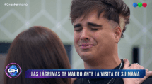 Imagen de Gran Hermano: el desconsolado llanto de Mauro al ver a su madre en el Congelados