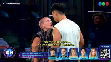 La tensa pelea entre Martín Ku y Furia en Gran Hermano. 