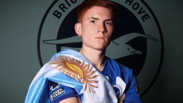 Brighton decidido ceder al jugador argentino para que sume minutos en otro club.