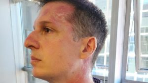 Un diputado fue agredido y rociado con gas pimienta durante una movilización de Ctera en el Congreso