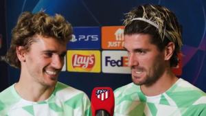 Griezmann habló en español con Rodrigo De Paul y su acento argentino sorprendió a todos