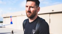 Imagen de Cómo recibieron a Messi en su llegada a Monterrey con Inter Miami
