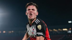 Debut, gol y récord: la marca de Franco Mastantuno en River por la Copa Libertadores