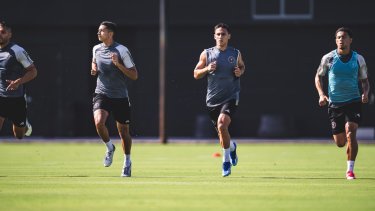 El divertido momento de Messi en la bienvenida de Matías Rojas en Inter Miami