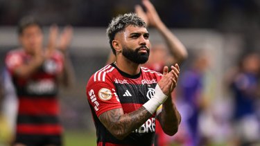 Gabigol fue autorizado a volver a disputar todas las competencias oficiales con Flamengo. Archivo