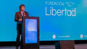Milei junto a Macri y Bullrich en la Fundación Libertad: «Hay que atacar el gasto a nivel nacional, provincial y municipal»