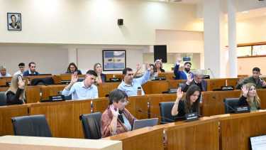 Karina Rojo integraba el bloque Hacemos Neuquén y cambió hasta de espacio, luego de que formó el bloque "Pluralistas" (foto Florencia Salto)