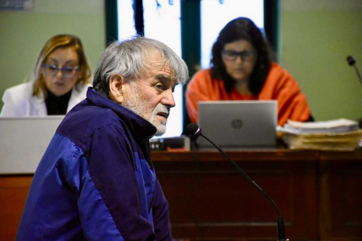 Onofre Mellado cerró el listado de testigos propuesto por la parte acusadora en el juicio contra Duarte y Ortiz (foto Matías Subat)