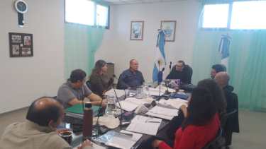 La comisión Uno recibió al presidente de la Cooperativa Copelco. (Foto: gentileza)