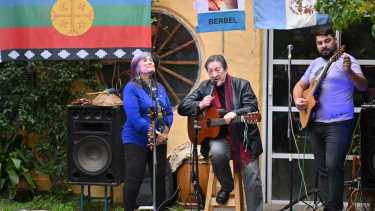 En su amistad, Berbel le compartió a Labrín canciones como “Dulce Limay” y “La Pasto Verde”. Foto: Flor Salto.