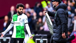 El picante cruce entre Mohamed Salah y Jürgen Klopp en Liverpool