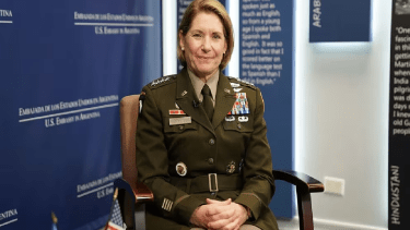 Richardson habló de la estación de Estados Unidos en Neuquén: "Ya casi hemos terminado" (Foto: gentileza Infobae)