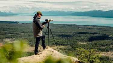 El lago Fagnano es el más extenso de la isla de Tierra del Fuego. Foto: La ruta Natural
