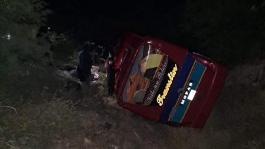 El trágico accidente ocurrió este domingo por la tarde.