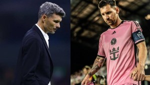 El técnico argentino de Monterrey apuntó contra Messi en la previa del partido ante Inter Miami