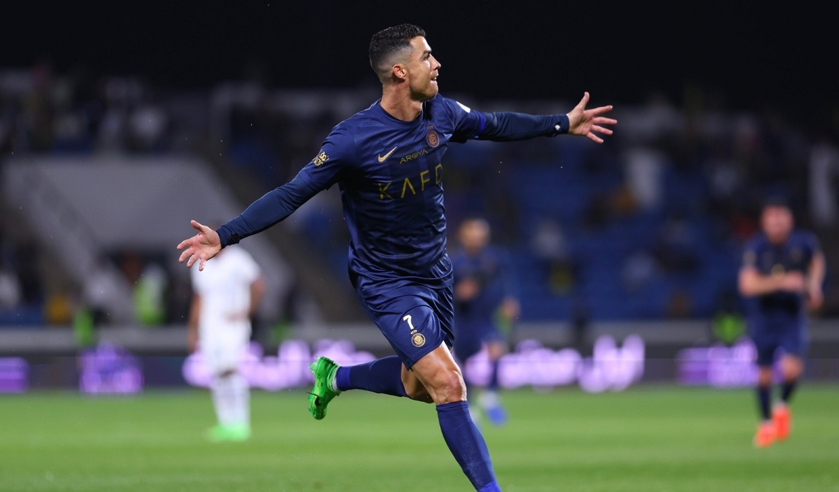 Cristiano Ronaldo anotó un triplete en la goleada de Al Nassr.