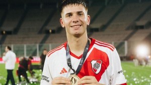 Atención River: Franco Mastantuono podría irse a Europa antes de cumplir 18 años