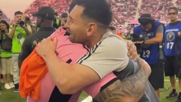 La intimidad del regreso de Messi en Inter Miami: encuentro con una estrella y foto viral en redes