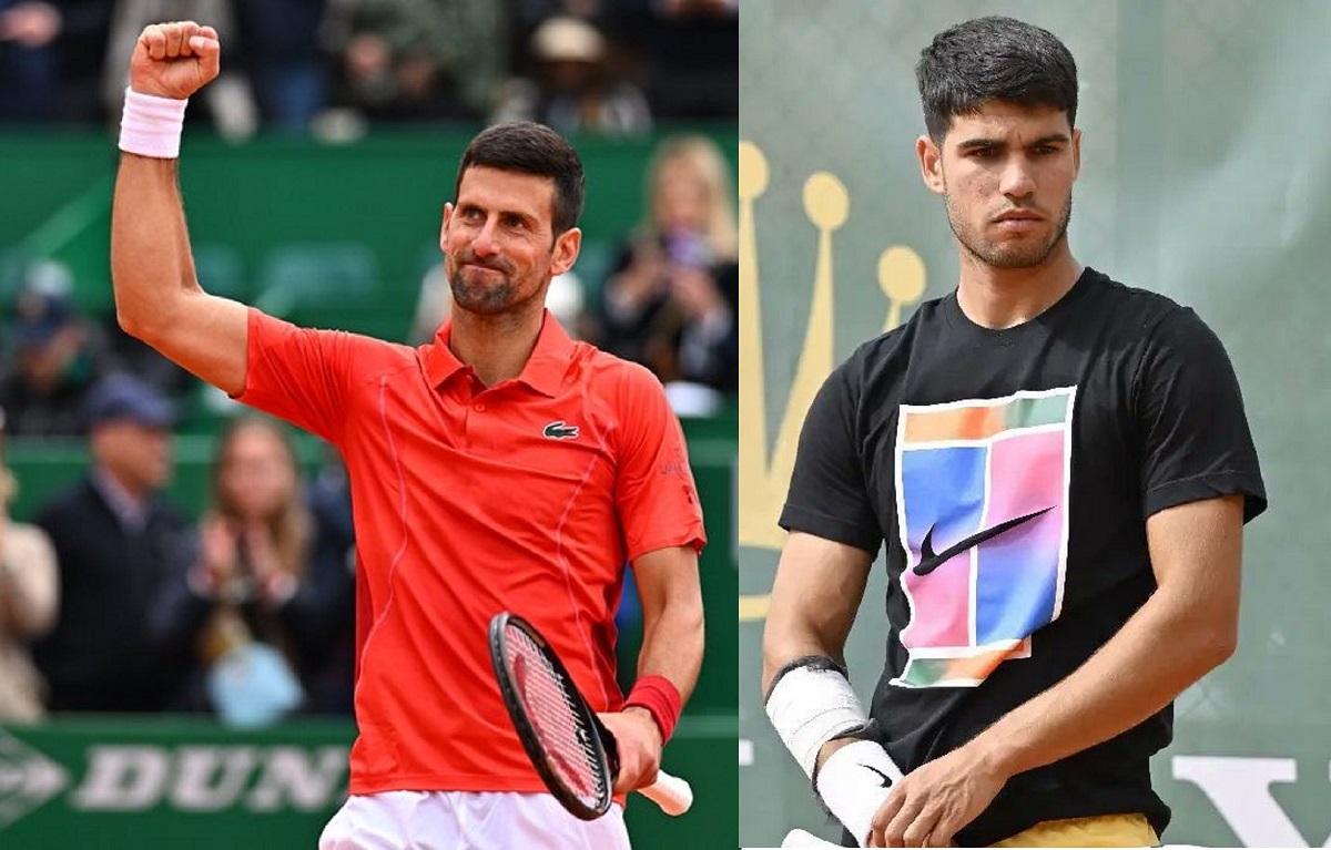 Djokovic sigue en Montecarlo y Alcaraz se bajó a último momento.