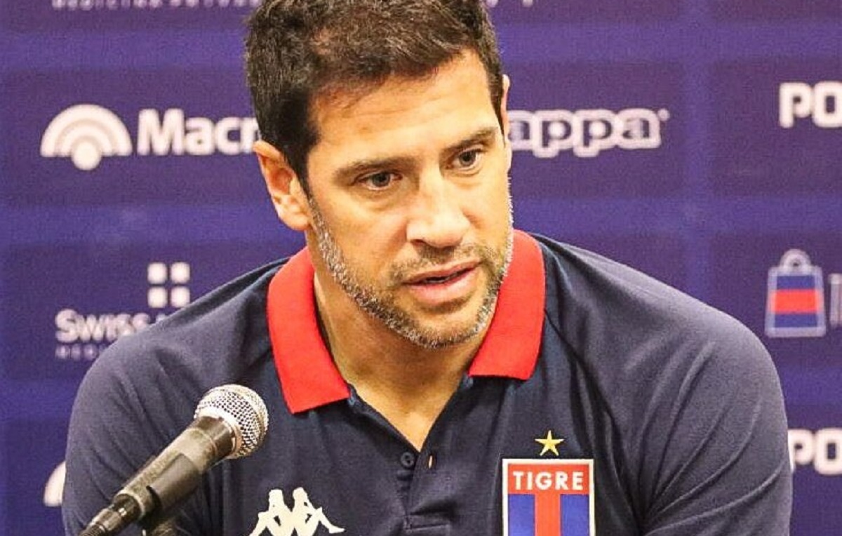 Sebastián Domínguez tuvo un llamativo cruce con un periodista tras la derrota de Tigre ante Unión.