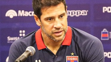 Sebastián Domínguez tuvo un llamativo cruce con un periodista tras la derrota de Tigre ante Unión.