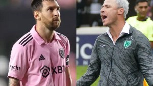 La llamativa comparación del técnico de Sarmiento sobre Messi y la situación del club