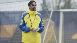 Diego Martínez prepara el once de Boca: con un cambio obligado, va por la clasificación
