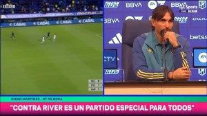 Edinson Cavani encendió las alarmas de cara al Superclásico: qué dijo Diego Martínez