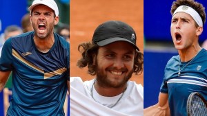 Tres argentinos buscan el pase a cuartos de final en el ATP 500 de Barcelona