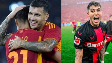 Paredes, Dybala y Palacios se metieron en las semis de la Europa League.