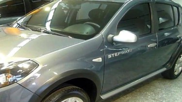 En Bariloche robaron un vehículo Sandero Stepway modelo 2010. Foto: gentileza.