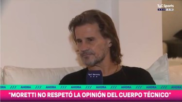 Insúa apuntó contra Moretti, tras su salida de San Lorenzo.