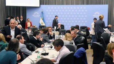 Dictamen para el paquete fiscal del gobierno de Javier Milei. Foto: gentileza. 