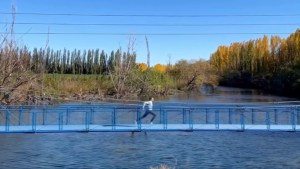 Un influencer recorrió las calles de Roca: «Donde se encuentran las mejores manzanas del país»