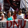 Imagen de Marcha a la Ruta 22 en contra de la Ley Bases en Neuquén, este lunes
