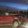 Imagen de Video | Un choque en cadena complicó el tránsito en la Ruta 22, en Plottier
