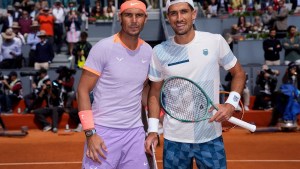 Pedro Cachín se despidió del Masters 1000 de Madrid: perdió en un partidazo ante Rafael Nadal