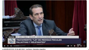 Ley Bases: «Cedió ante la casta sindical que tanto critica», apuntó Cervi contra Milei