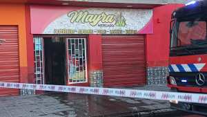 Un desperfecto eléctrico causó un incendio en un local comercial de Cipolletti