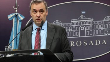 Una senadora del PRO cuestionó el sueldo de Manuel Adorni. Foto: archivo