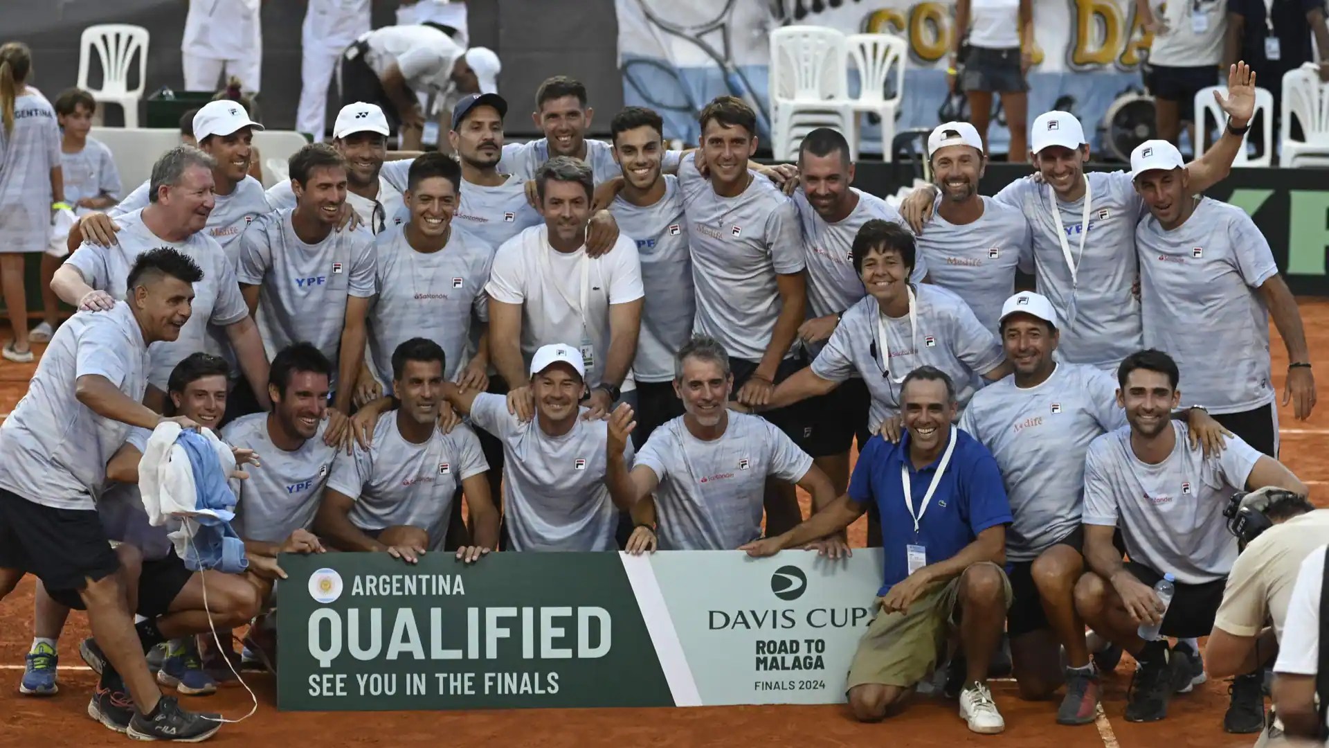 El equipo de Guillermo Coria ya conoce su camino en la Copa Davis.