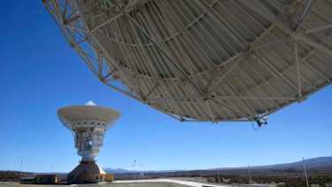 La estación espacial de China se encuentra en la zona del paraje Quintuco, en Neuquén. (Archivo Matías Subat)
